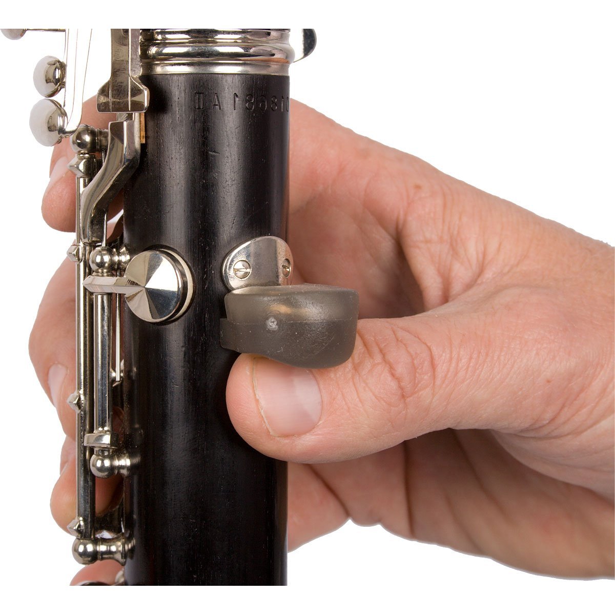 Set di 5 pezzi comodi Clarinet Thumb Rest Cushion Protector RubberTW 