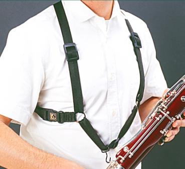 Kolbl Bassoon Harness ~ Male & Female (Nylon Straps) Medium