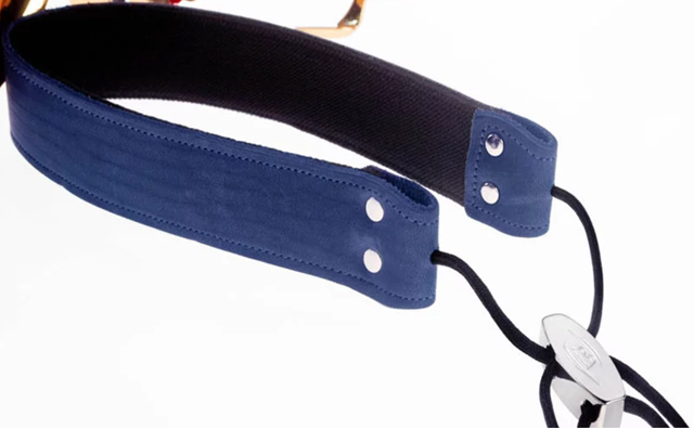 Bambú Padded Leather Neck Strap, Alto / Soprano Saxophone