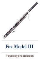 Fox III, Long bore plastic bassoon, photo 1
