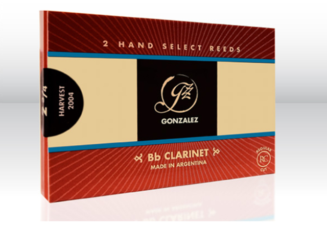 Gonzalez RC, B♭ Clarinet Reeds — Regular Cut
