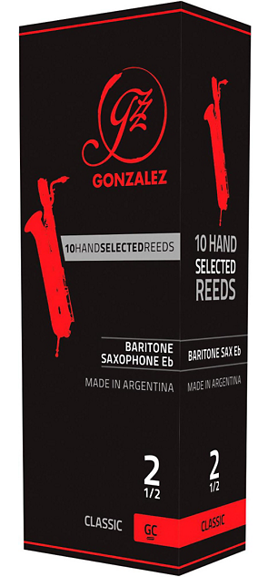 Gonzalez Baritone Saxophone Reed, Classic