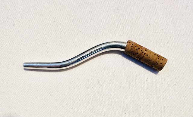 Mönnig English Horn Bocal, Model S, Sterling Silver